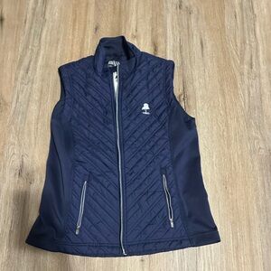 Banana Republic Dark Blue Quilted Vest